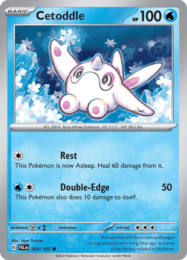 Cetoddle – Common – 054/193 – Paldea Evolved