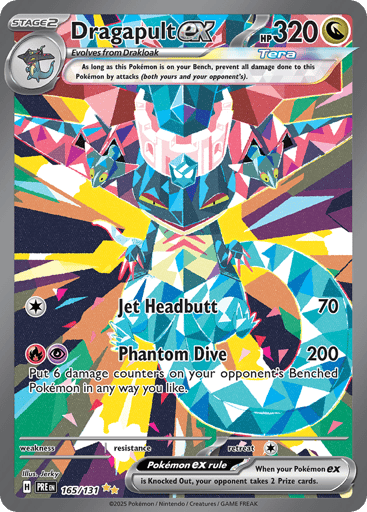 Dragapult ex – Special Illustration Rare – 165/131 – Prismatic Evolutions