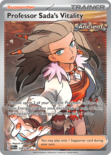 Professor Sada's Vitality – Ultra Rare – 239/182 – Paradox Rift