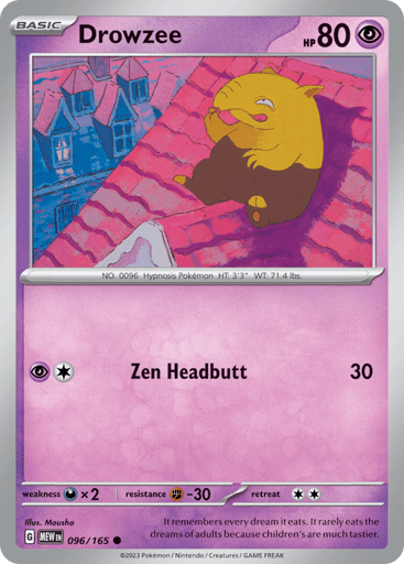 Drowzee – Common – 096/165 – S&V 151
