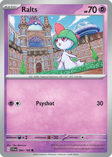 Ralts – Common – 084/198 – Scarlet & Violet