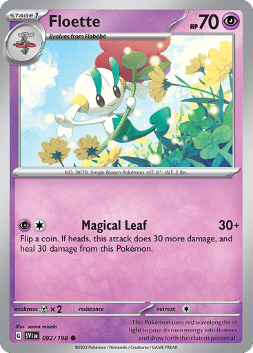 Floette – Common – 092/198 – Scarlet & Violet
