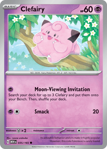 Clefairy – Common – 035/165 – S&V 151