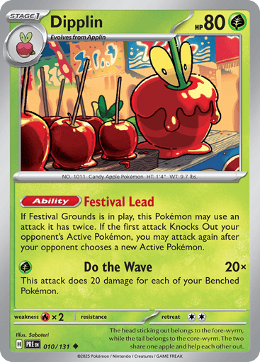 Dipplin – Uncommon – 010/131 – Prismatic Evolutions