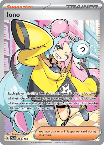 Iono – Ultra Rare – 254/193 – Paldea Evolved