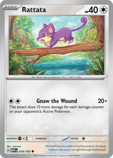 Rattata – Common – 019/165 – S&V 151
