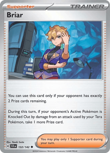 Briar – Uncommon Reverse Holo – 132/142 – Stellar Crown