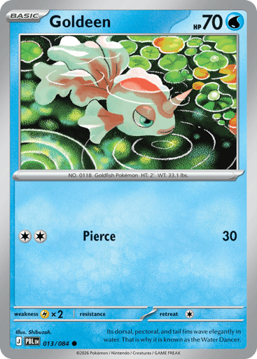 Goldeen – Common – 013/084 – Pitch Black