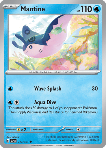 Mantine – Common – 040/191 – Surging Sparks