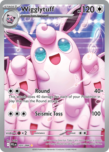 Wigglytuff – Illustration Rare – 105/094 – Phantasmal Flames