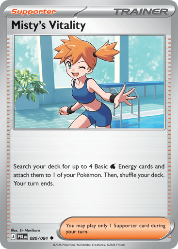 Misty’s Vitality – Uncommon – 080/084 – Pitch Black