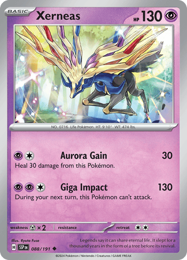 Xerneas – Uncommon – 088/191 – Surging Sparks