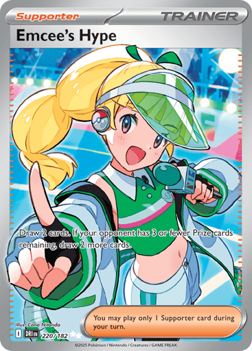 Emcee’s Hype – Ultra Rare – 220/182 – Destined Rivals