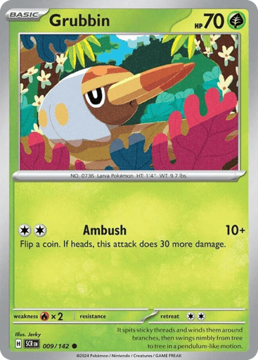 Grubbin – Common – 009/142 – Stellar Crown