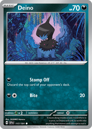 Deino – Common – 117/191 – Surging Sparks