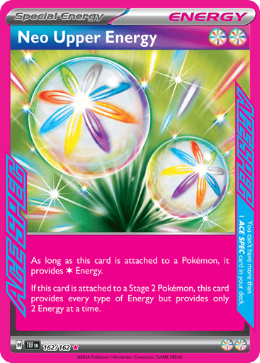 Neo Upper Energy – ACE SPEC Rare – 162/162 – Temporal Forces