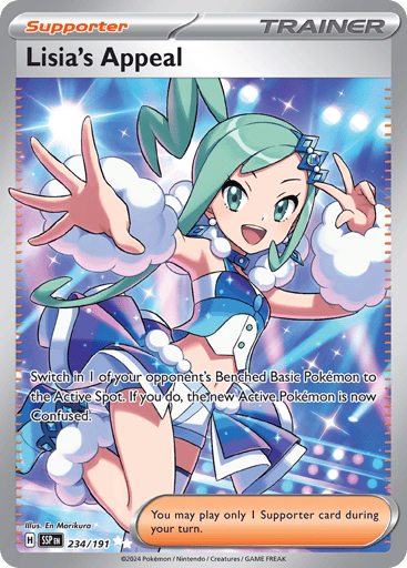 Lisia's Appeal – Ultra Rare – 234/191 – Surging Sparks