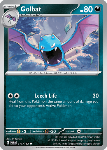 Golbat – Common – 111/182 – Paradox Rift