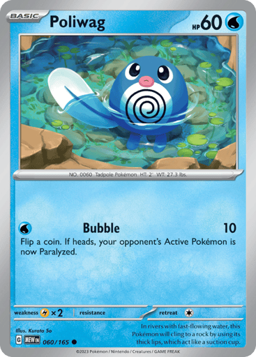 Poliwag – Common – 060/165 – S&V 151