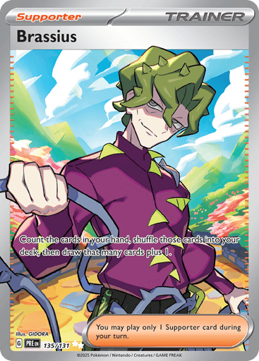 Brassius – Ultra Rare – 135/131 – Prismatic Evolutions