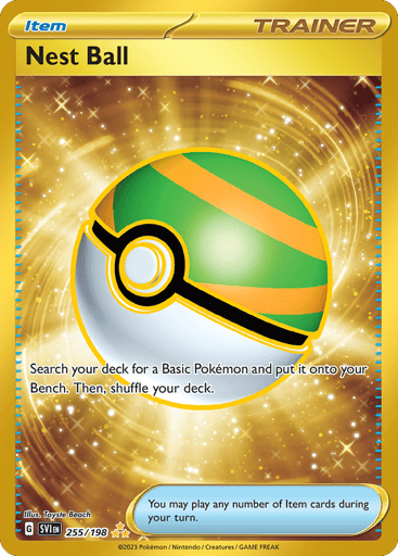 Nest Ball – Hyper Rare – 255/198 – Scarlet & Violet