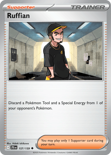 Ruffian – Uncommon Reverse Holo – 157/159 – Journey Together