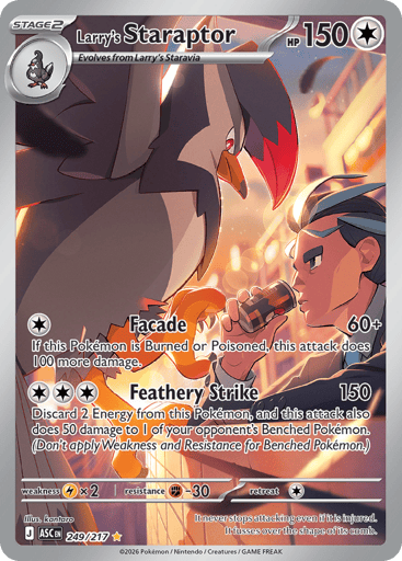 Larry’s Staraptor – Illustration Rare – 249/217 – Ascended Heroes