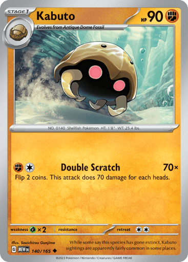 Kabuto – Uncommon – 140/165 – S&V 151