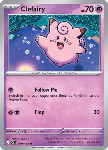 Clefairy – Common – 030/088 – Perfect Order