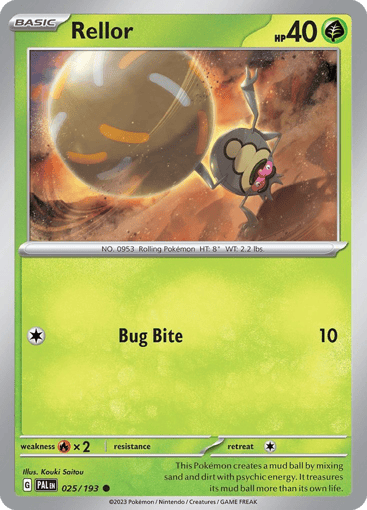 Rellor – Common – 025/193 – Paldea Evolved