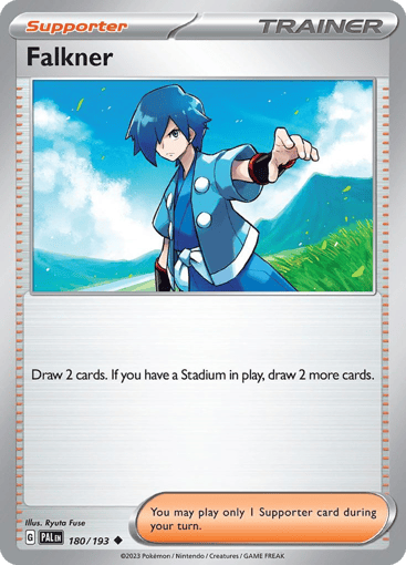Falkner – Uncommon – 180/193 – Paldea Evolved