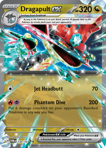 Dragapult ex – Double Rare – 130/167 – Twilight Masquerade