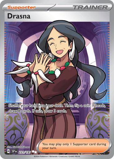 Drasna – Ultra Rare – 231/191 – Surging Sparks