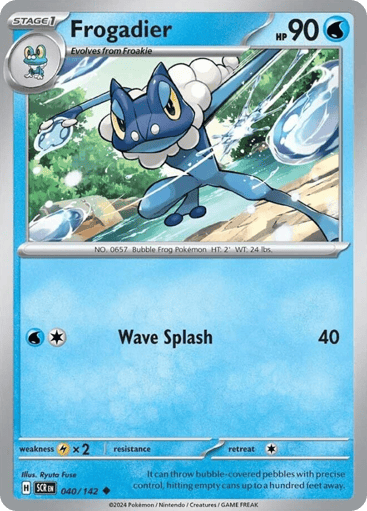 Frogadier – Uncommon – 040/142 – Stellar Crown