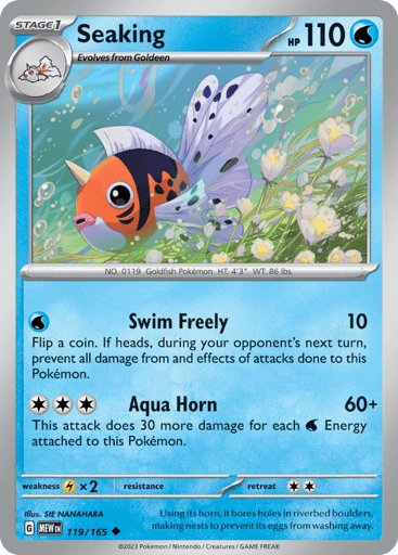 Seaking – Uncommon – 119/165 – S&V 151