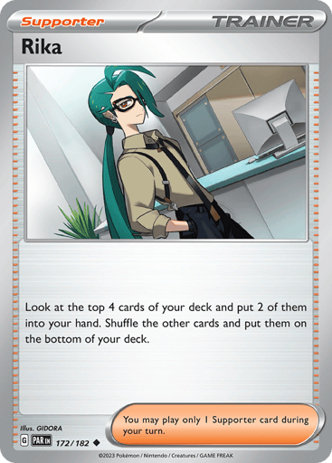 Rika – Uncommon – 172/182 – Paradox Rift