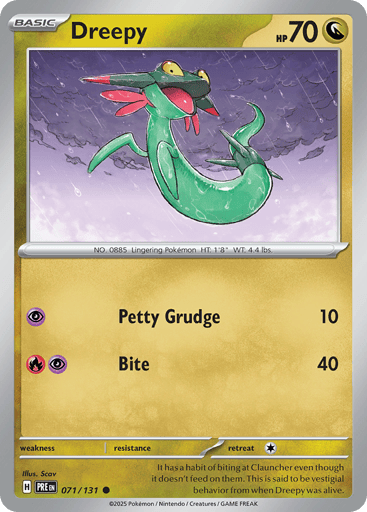 Dreepy – Common – 071/131 – Prismatic Evolutions