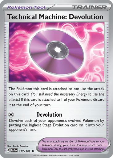 Technical Machine: Devolution – Uncommon Reverse Holo – 177/182 – Paradox Rift