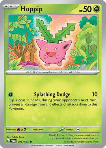 Hoppip – Common – 001/193 – Paldea Evolved