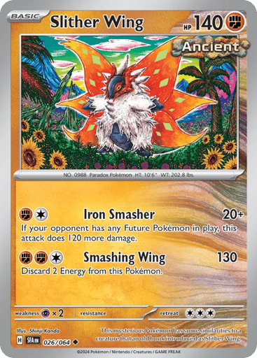 Slither Wing – Uncommon Reverse Holo – 026/064 – Shrouded Fable