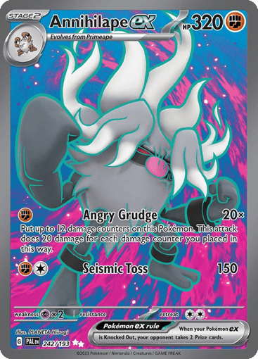 Annihilape ex – Ultra Rare – 242/193 – Paldea Evolved
