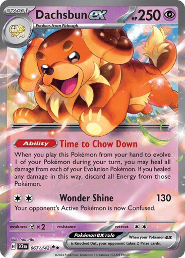 Dachsbun ex – Double Rare – 067/142 – Stellar Crown
