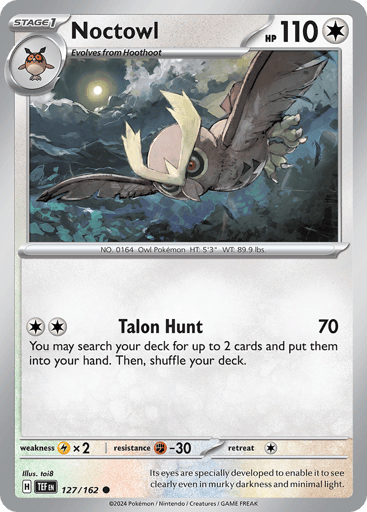Noctowl – Common – 127/162 – Temporal Forces