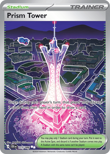 Prism Tower – Ultra Rare – 111/086 – Chaos Rising