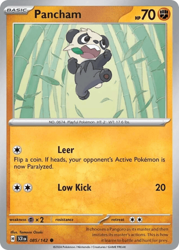Pancham – Common Reverse Holo – 085/142 – Stellar Crown