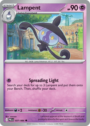 Lampent – Uncommon – 037/084 – Pitch Black
