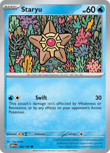 Staryu – Common – 120/165 – S&V 151