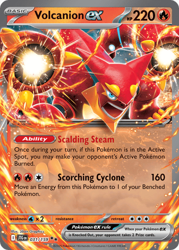 Volcanion ex – Double Rare – 031/159 – Journey Together