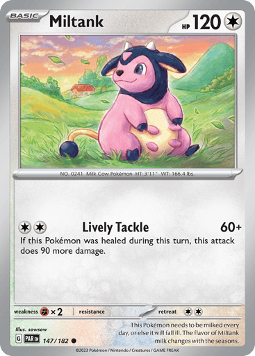 Miltank – Common Reverse Holo – 147/182 – Paradox Rift