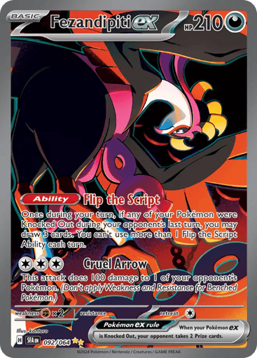 Fezandipiti ex – Special Illustration Rare – 092/064 – Shrouded Fable